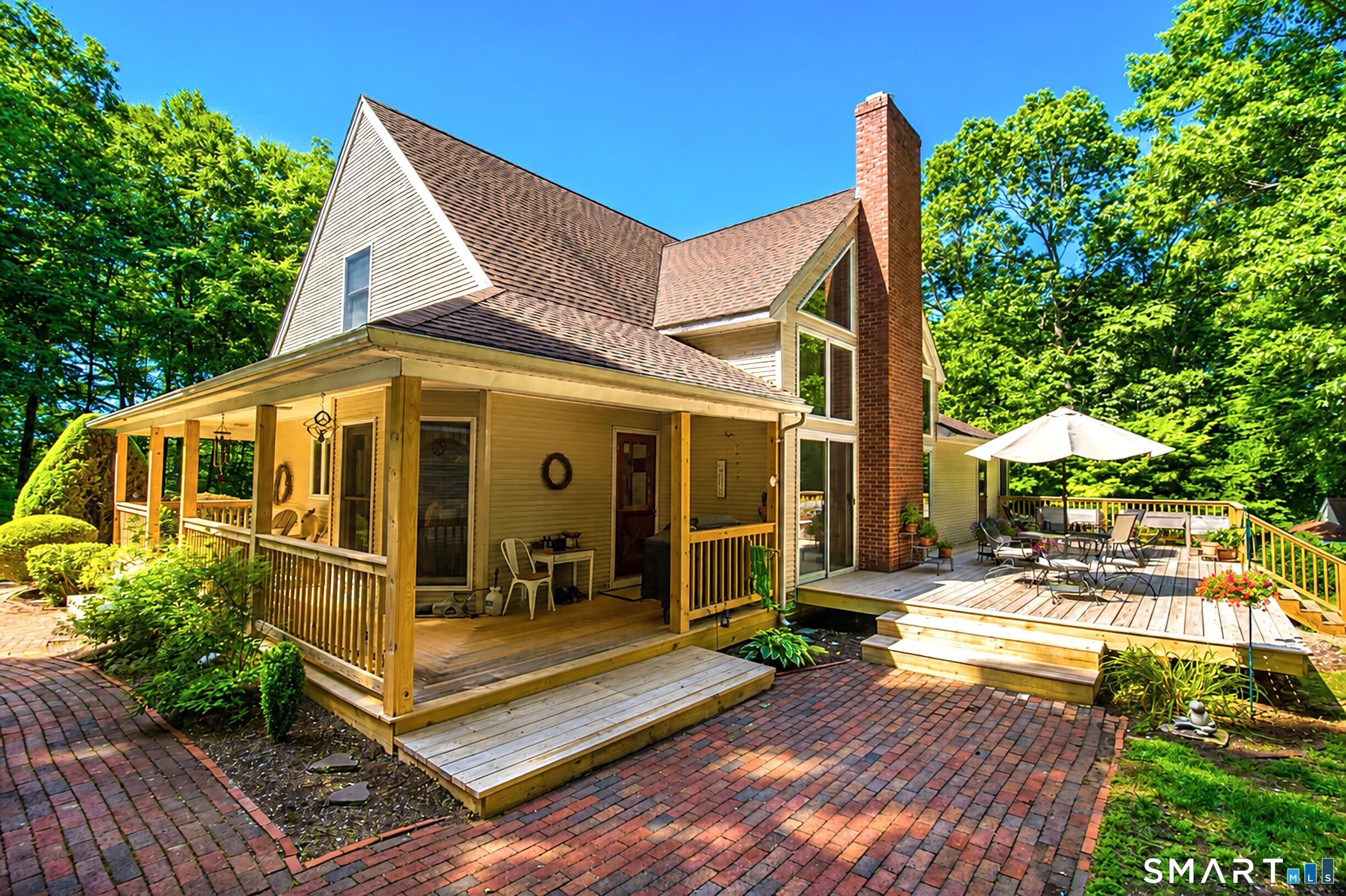 Image 2: wrap around side deck