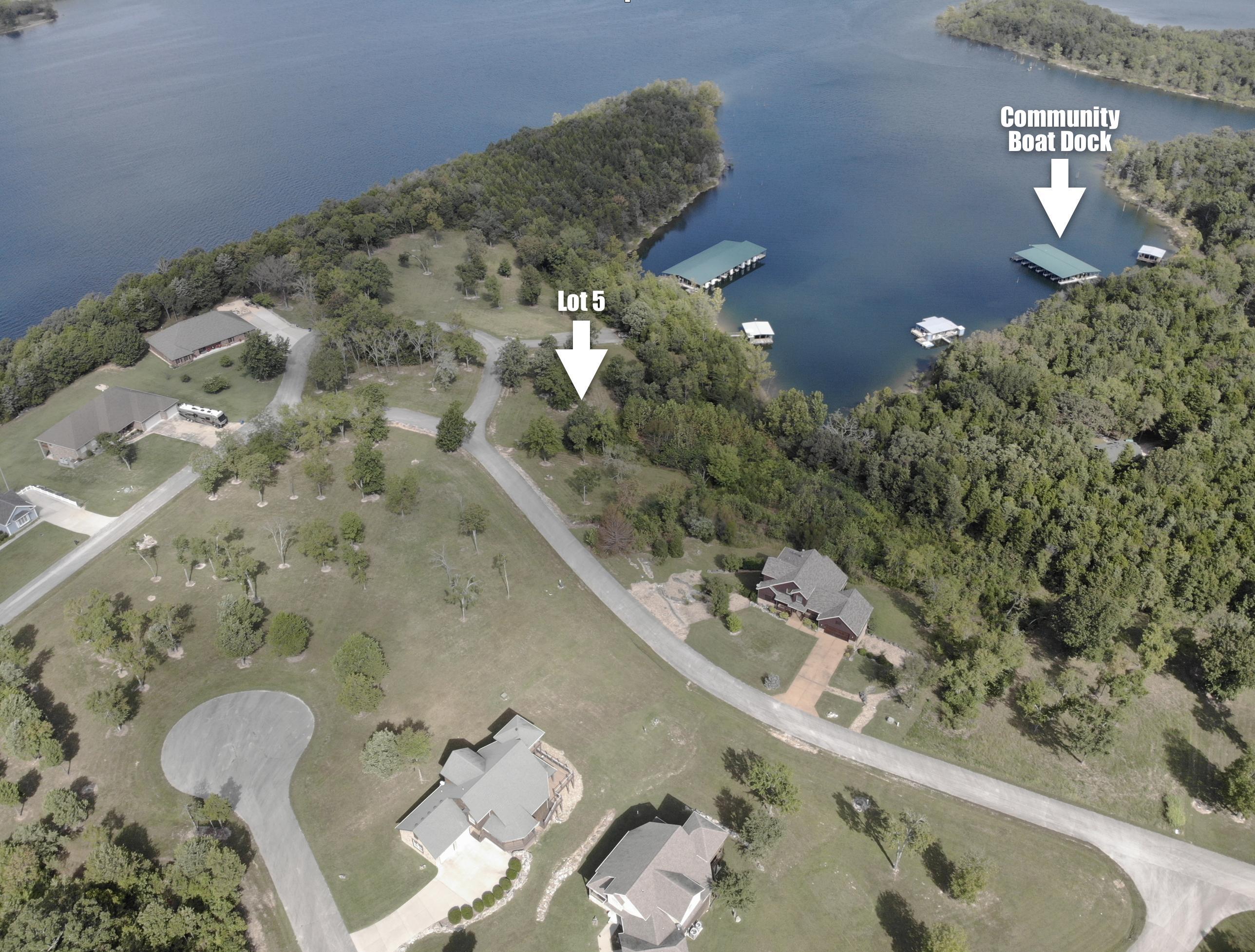 Lot 5 Bread Tray Mountain Estates, Lampe, MO lhrmls00606080