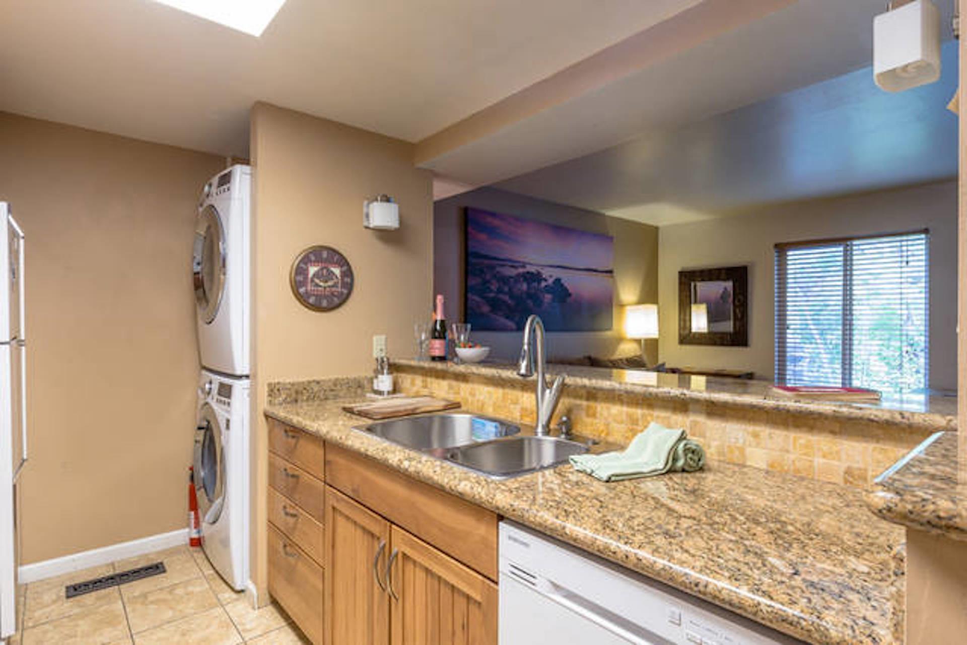 Image 2: Not a chef&rsquo;s kitchen&mdash;an Airbnb superhost kitchen. Clean, bright, booked solid., Air  BNBSuper host kitchen