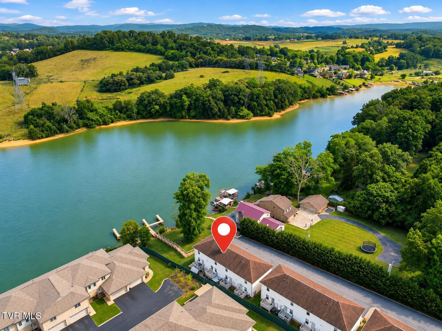 Image 2: Lakeside Townhome Location Marke