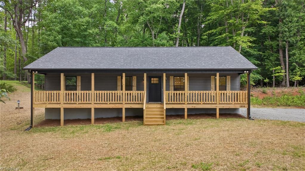 Image 1: BRAND NEW! 50X6 COVERED FRONT PORCH