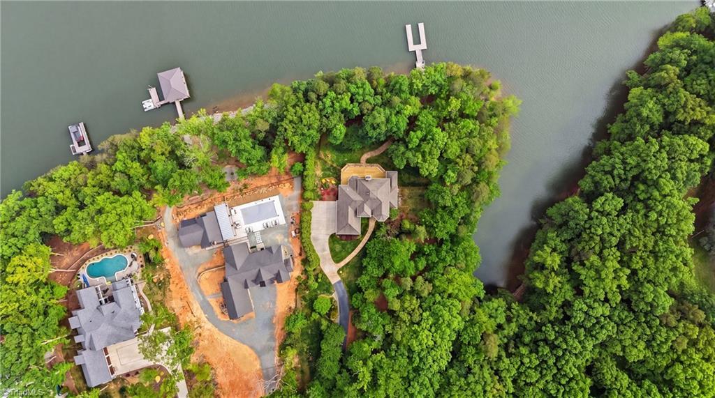 Image 4: Drone view including additional lot.