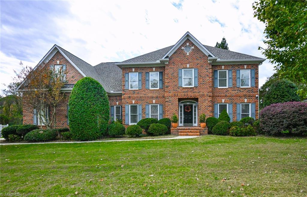 Image 1: All Brick Stately Exterior