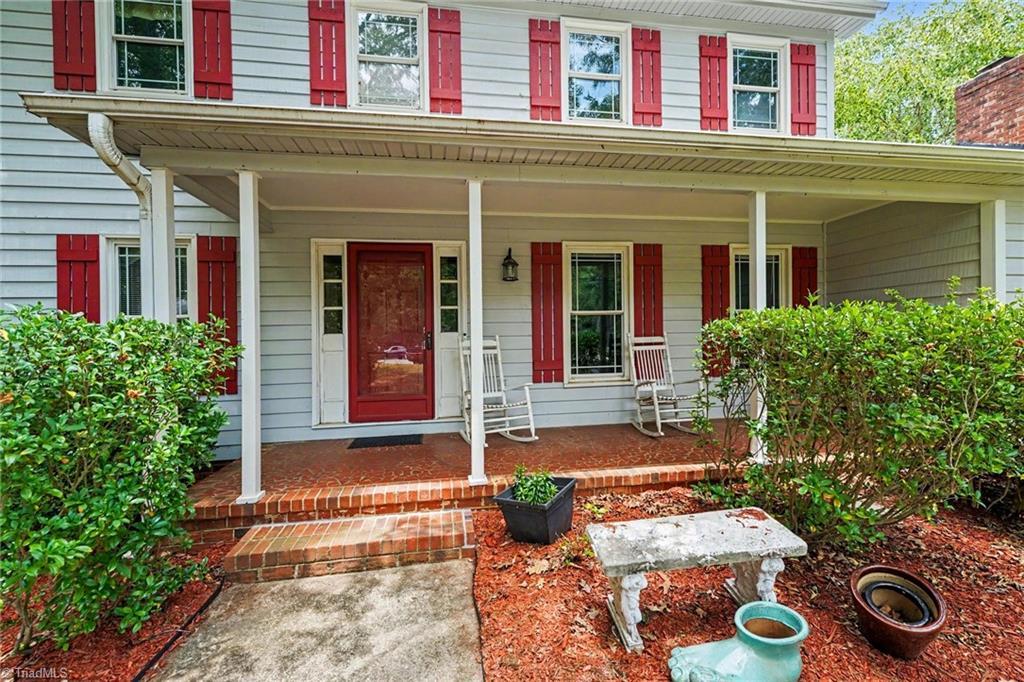 Image 4: Watch the seasons change: Cool drinks in the summer, warm drinks in the winter - enjoy your front porch year-round!