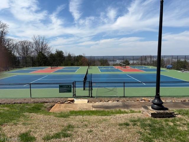 Image 3: Pickleball courts overlooking the lake