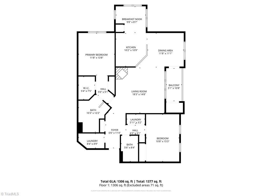 Image 2: Floorplan of unit.