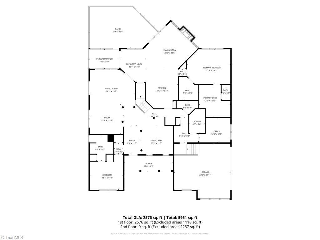 Image 4: Main Level Floorplan.