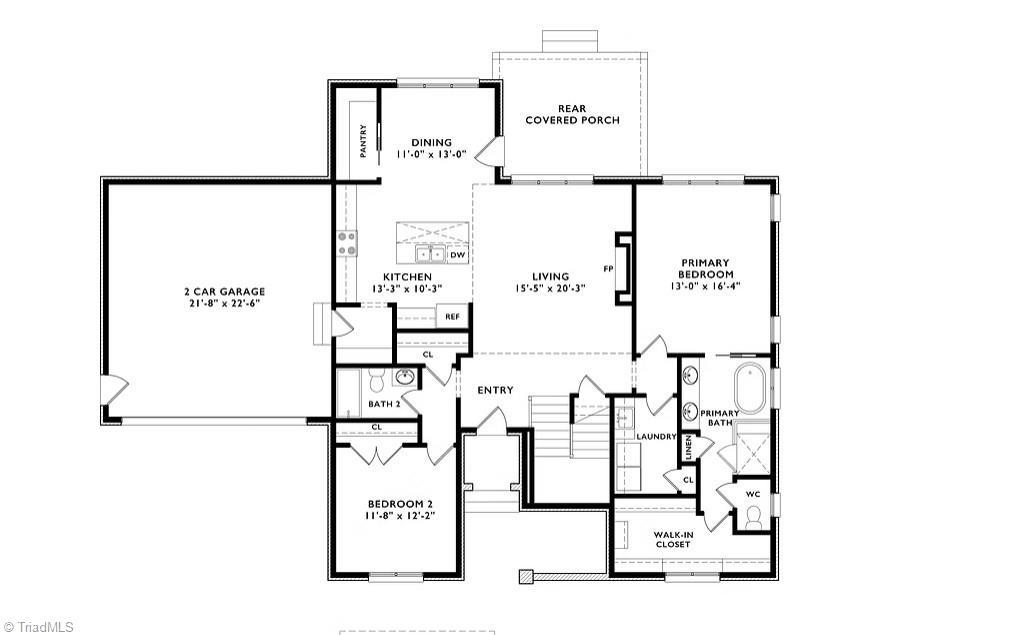 Image 3: Main Level (dimensions subject to change)