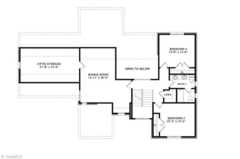 Image 4: 2nd Level (dimensions subject to change)