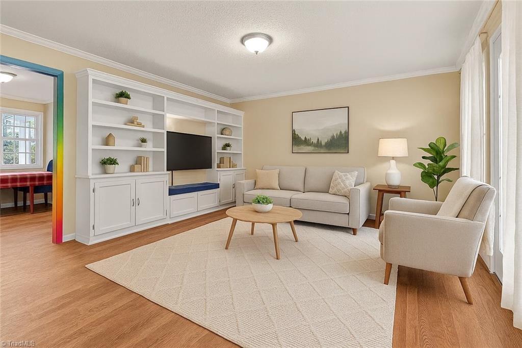 Image 4: Virtually Staged Living Room