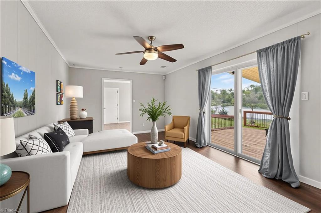 Image 4: Virtually Staged family room