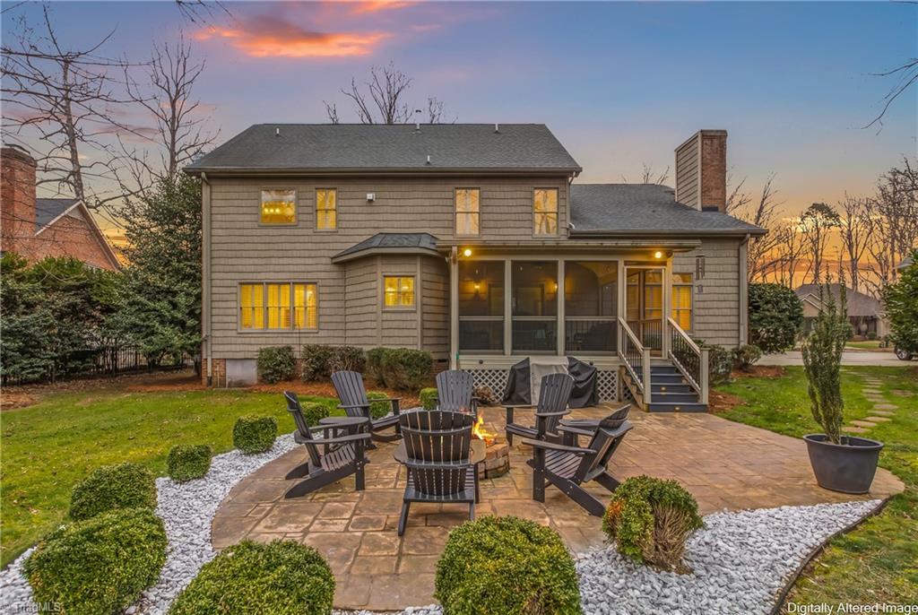 Image 3: Virtual Sunset and Lights