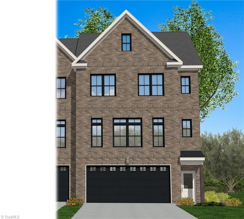 Image 1: Townhome Rendering.