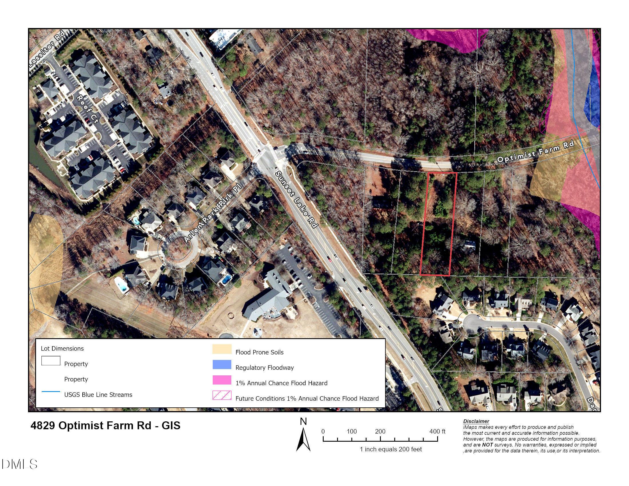 Image 1: 4829 Optimist Farm Rd - GIS