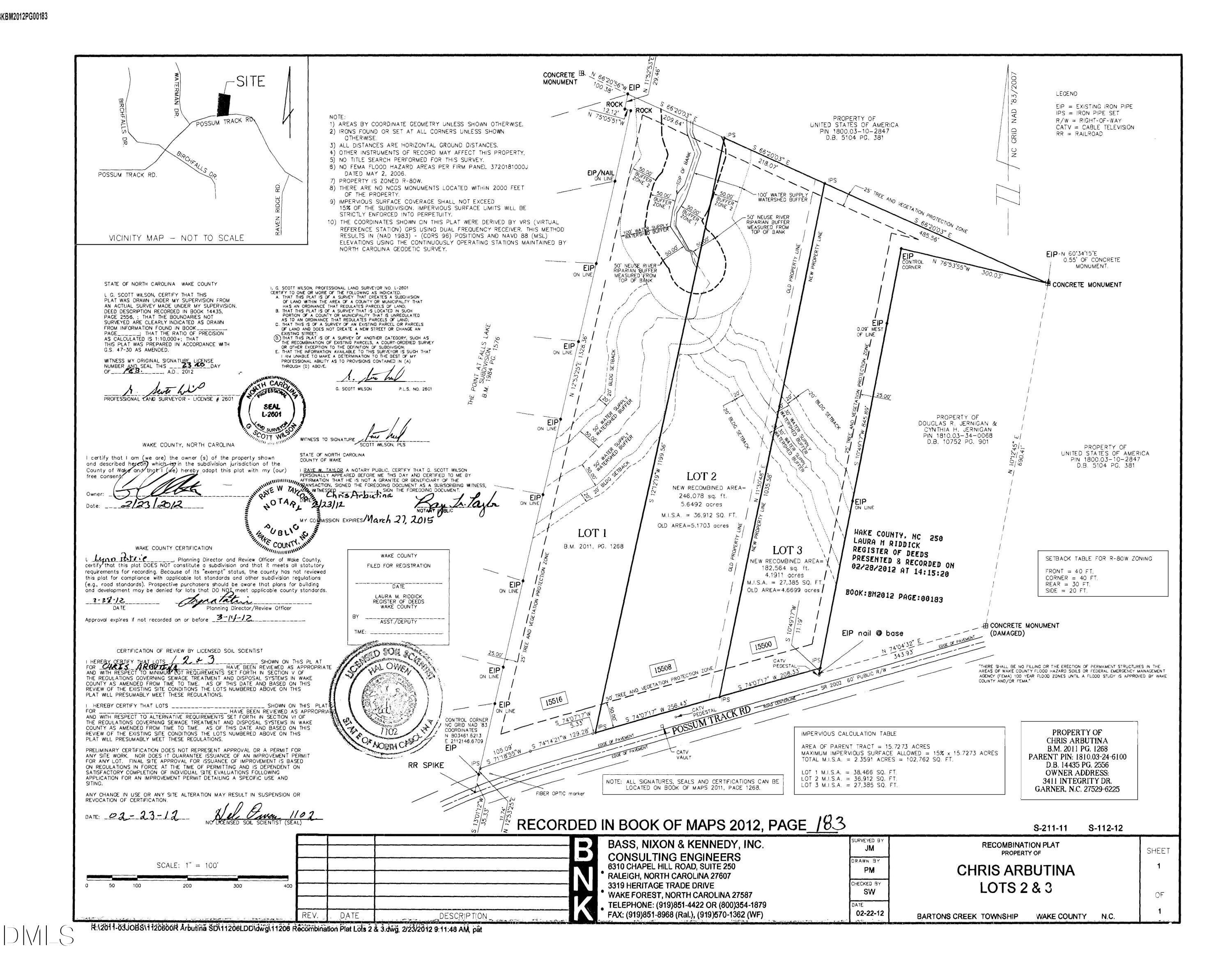 Image 4: Recorded Survey Possum Track Rd. Arbutin