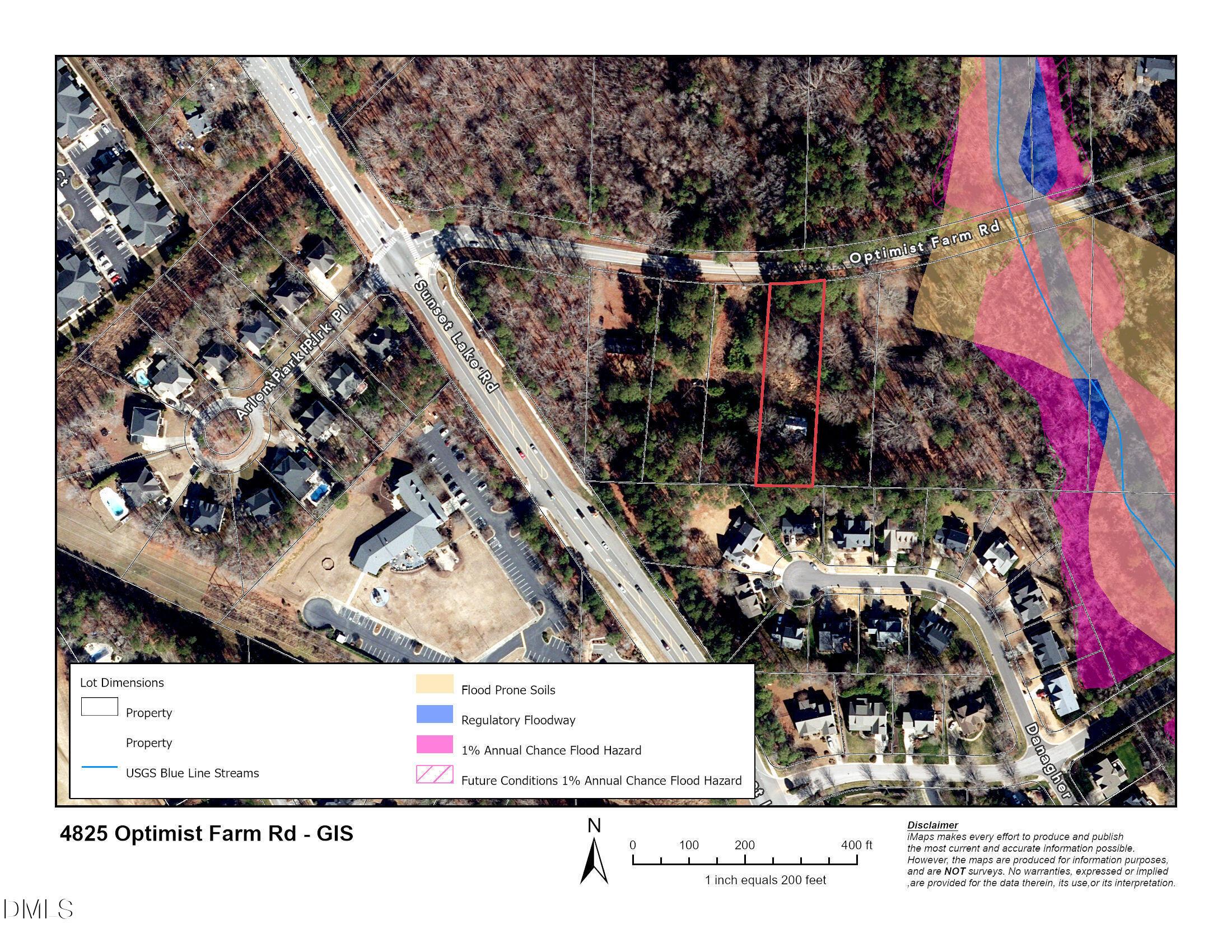 Image 1: 4825 Optimist Farm Road GIS
