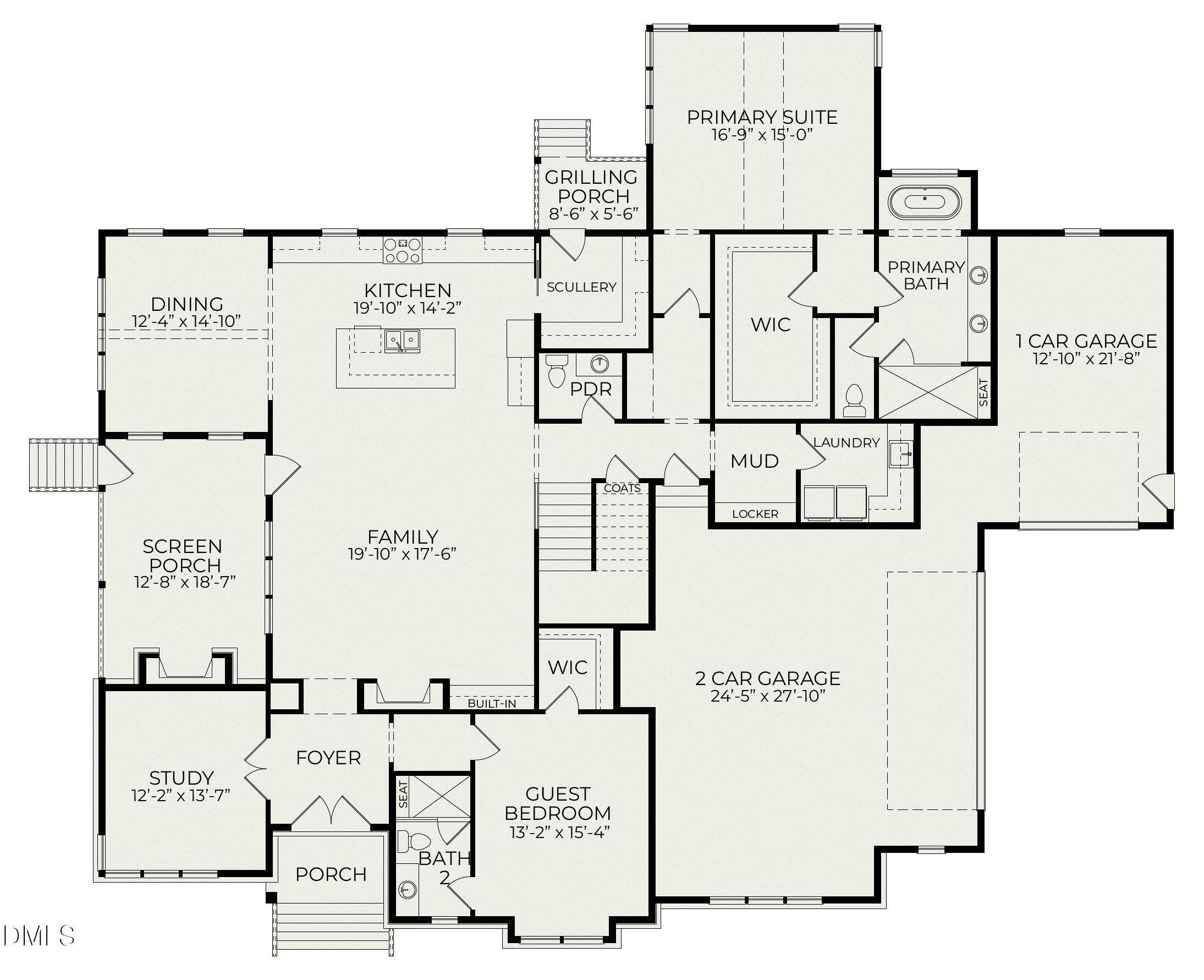 Image 4: Claremont Floorplan First