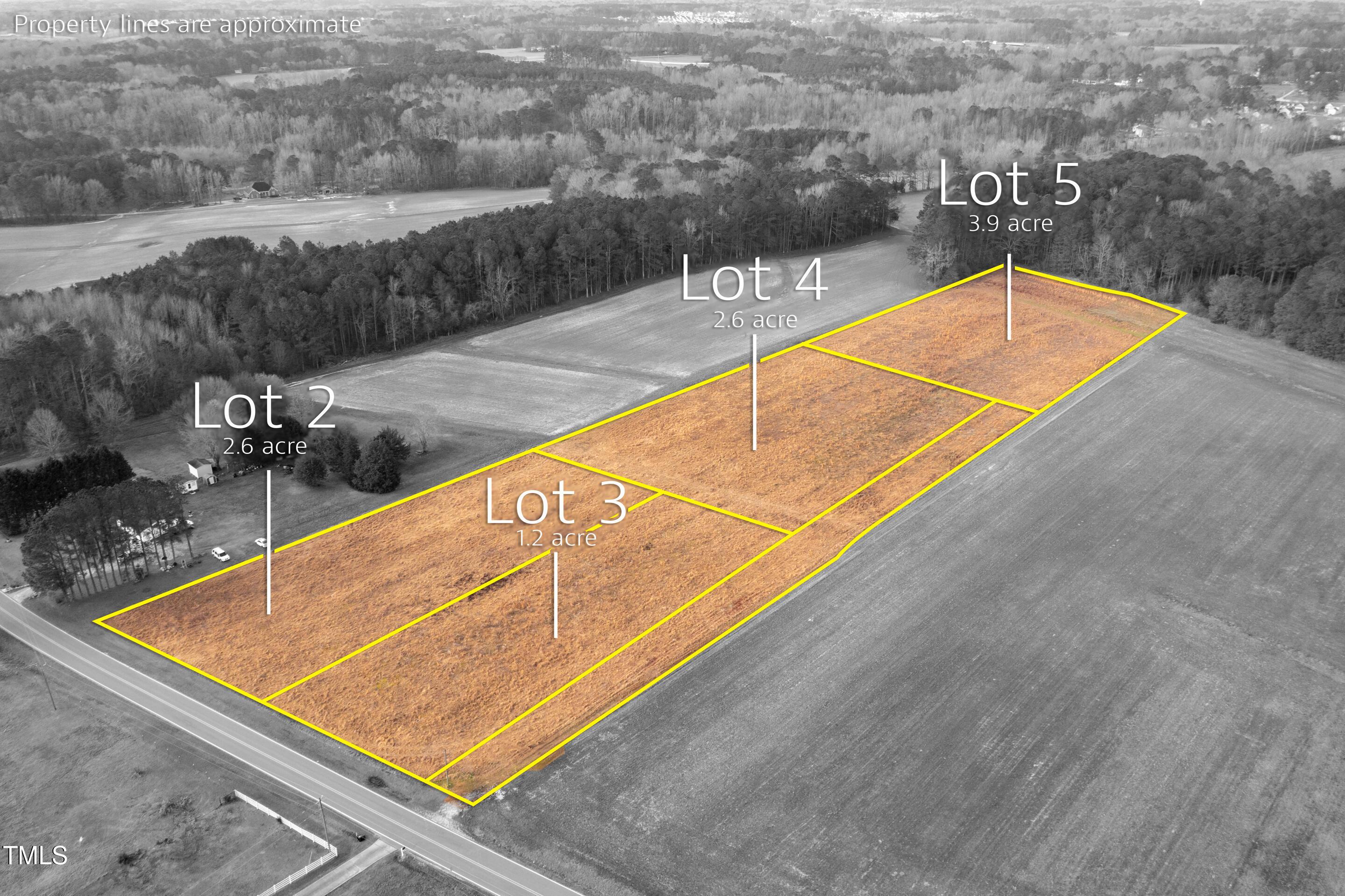 Image 2: OAKLEY RD DRONE SHOT B-W