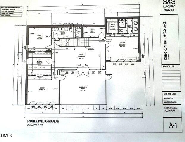 Image 4: 124 Lower Floorplan