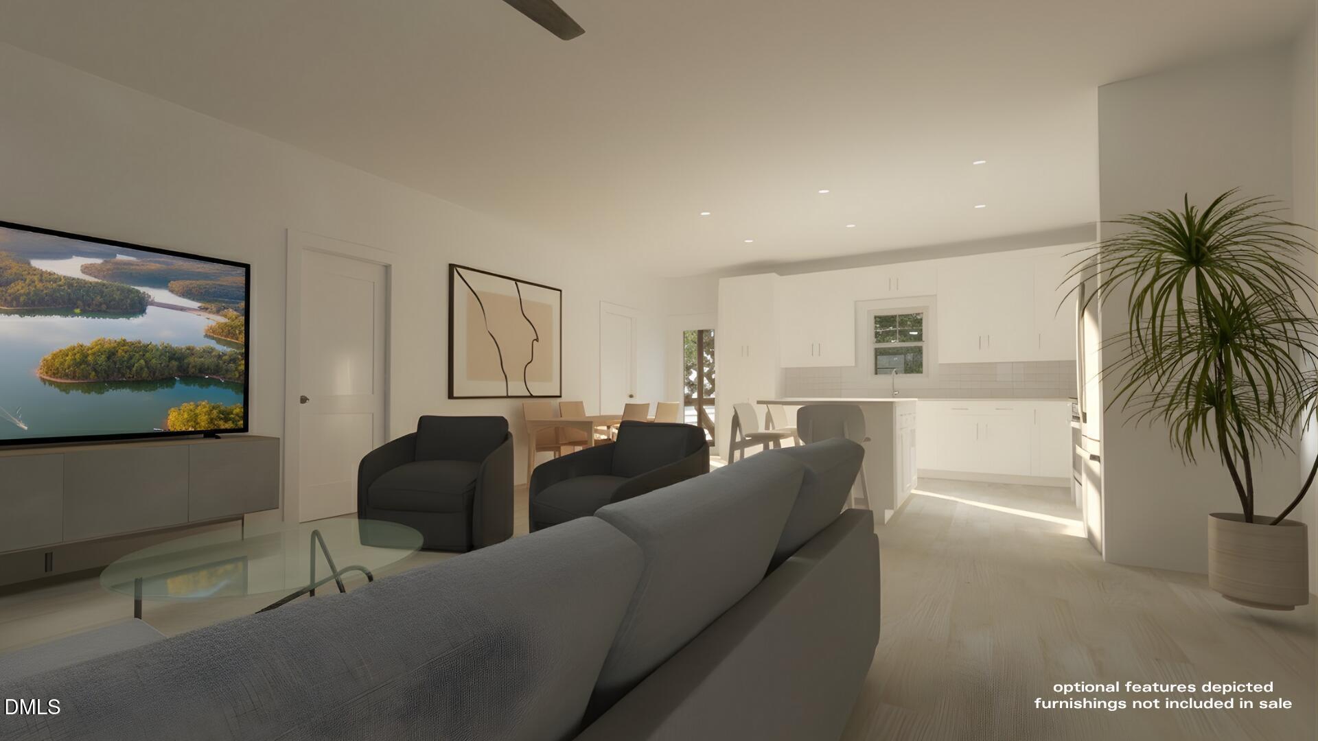 Image 4: Living and Kitchen from Front