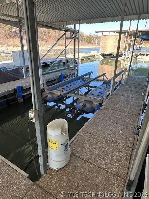 Image 1: OWN Your own boat slip w/6000 lb hoist