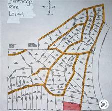 Image 1: Plat Map. Illustrating lot divisions and boundarie