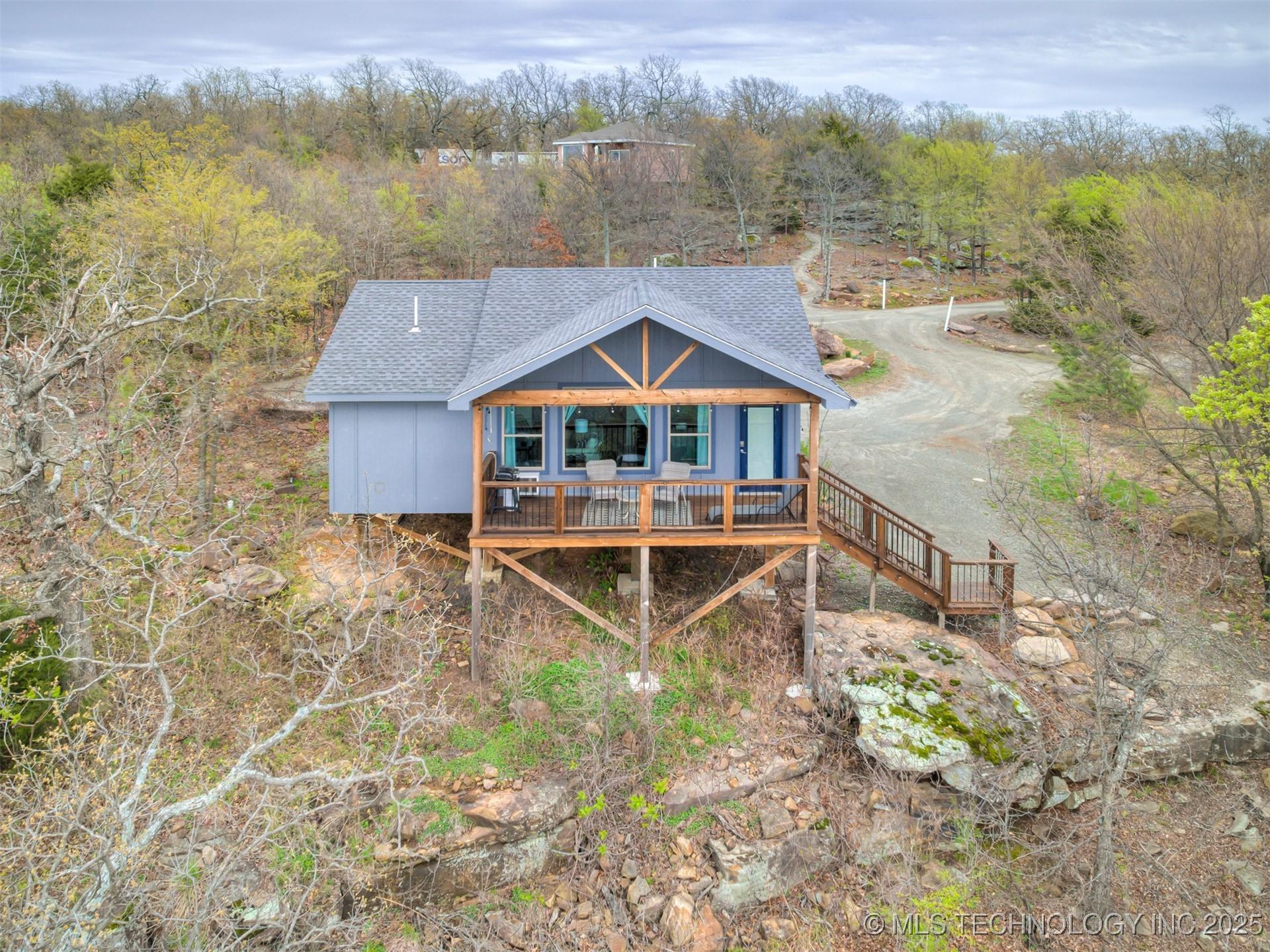Image 1: Blue Cabin