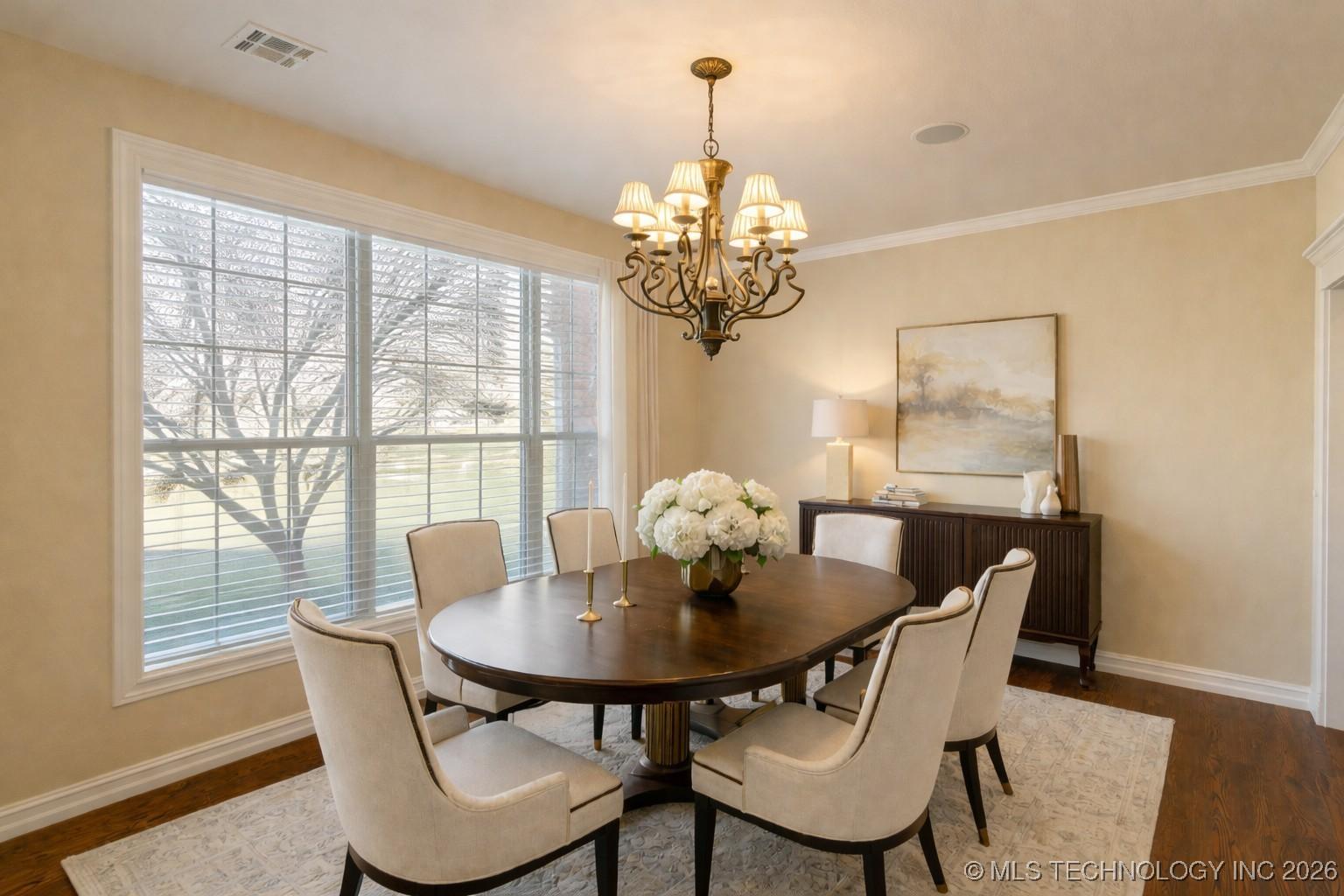 Image 4: Classic formal dining room with timeless style and