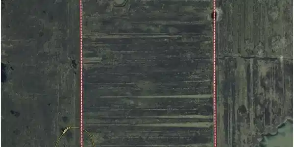 Image 2: Aerial Map. Illustrating the property boundaries a