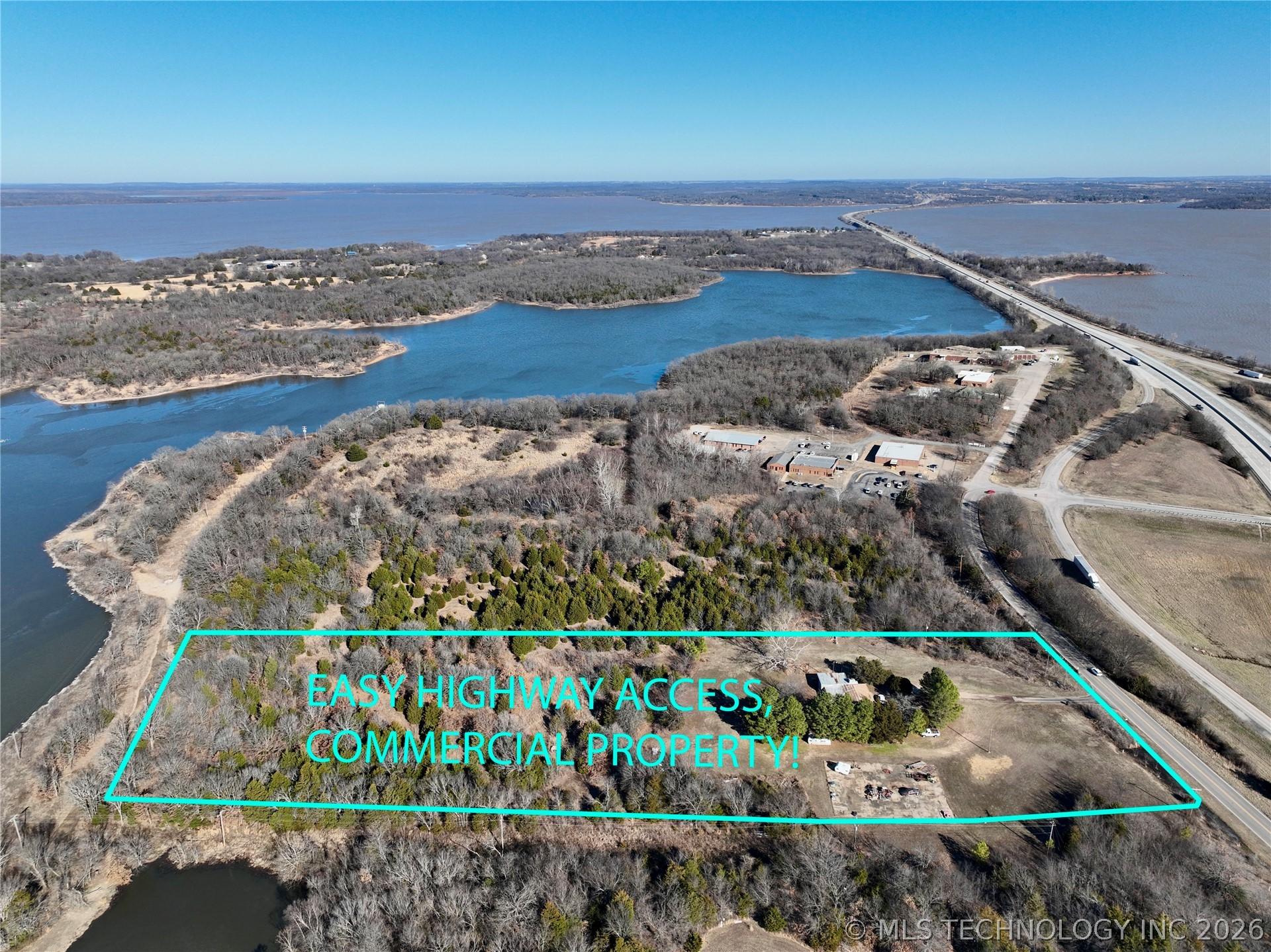 Image 1: CHECK OUT HOW CLOSE THE PROPERTY IS TO HWY 69 AND