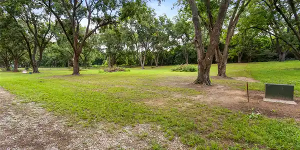 Image 4: Expansive green space featuring mature trees with