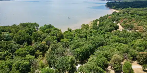 Image 2: Expansive water frontage with a natural shoreline