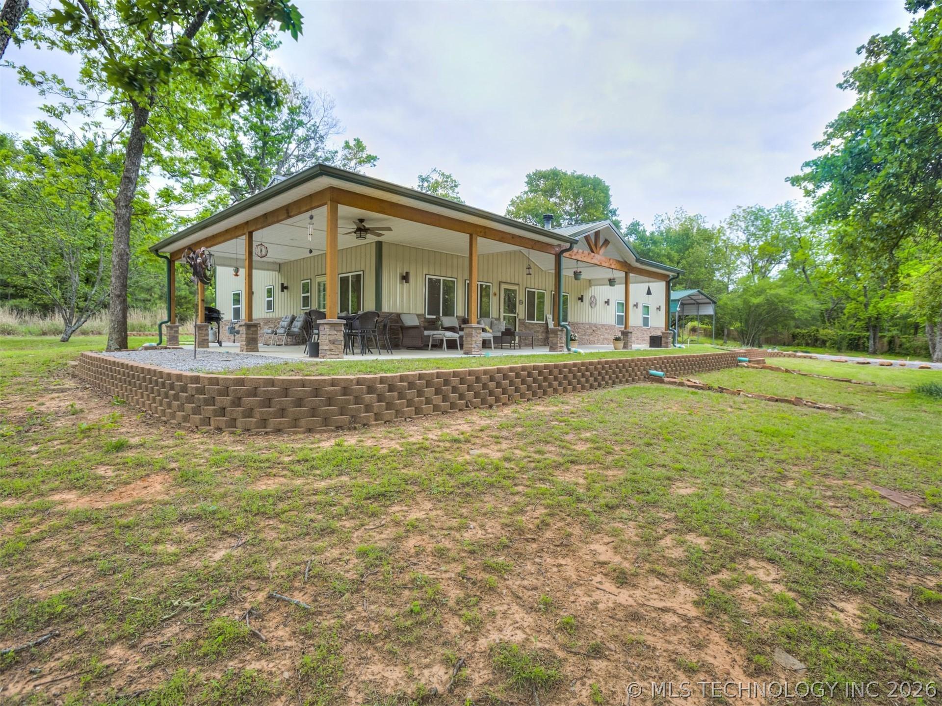 Image 1: Beautiful wrap around porch, front of home
