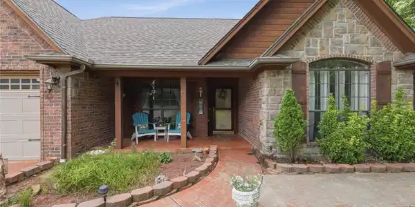 Image 3: Welcoming Covered Front Porch