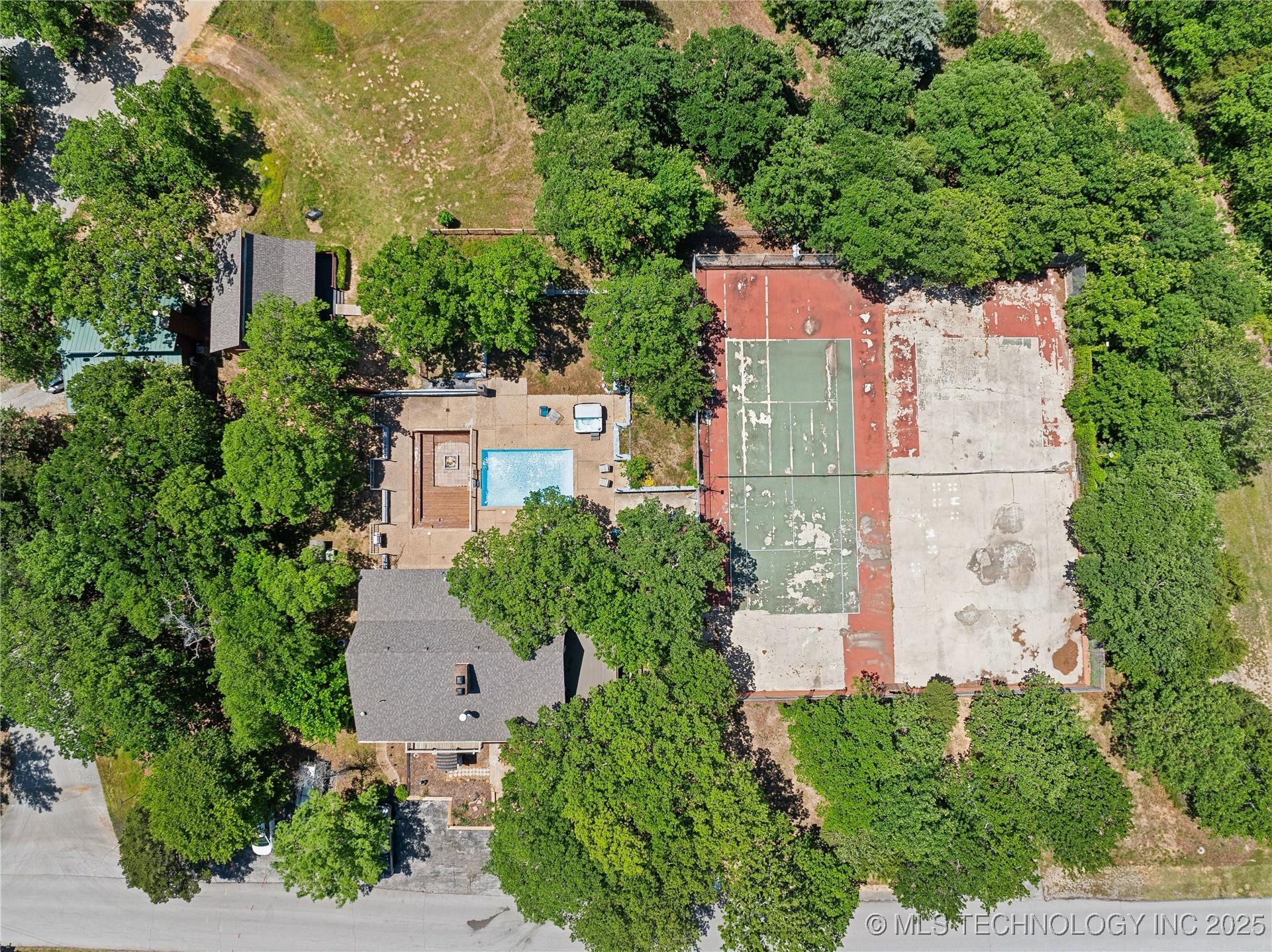Image 1: Drone shoot of resort.