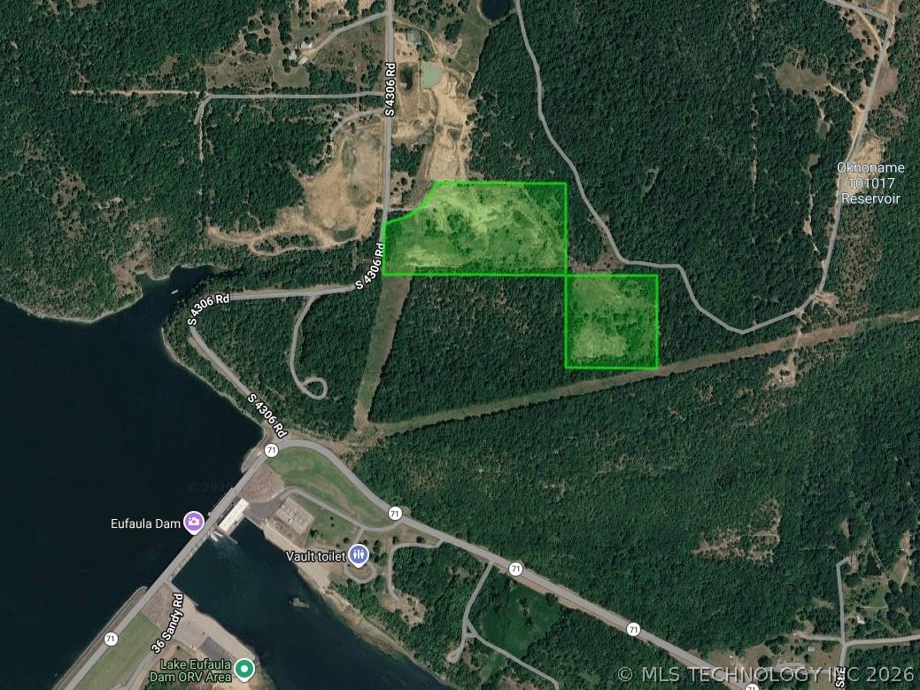 Image 3: Aerial map with highlighted parcels. Illustrating