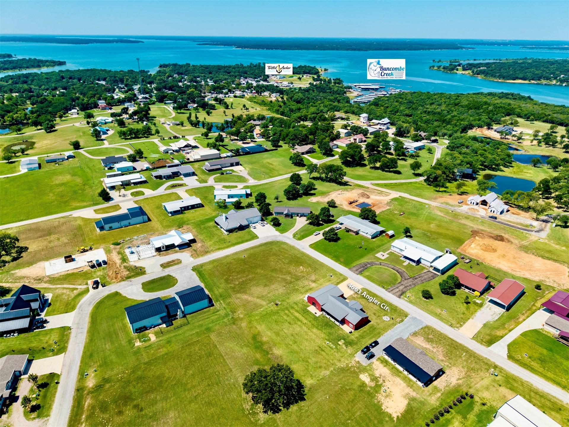 Image 3: Aerial perspective showcasing a residential commun