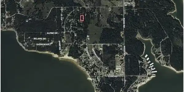 Image 3: Aerial Map. Indicating the geographic location of