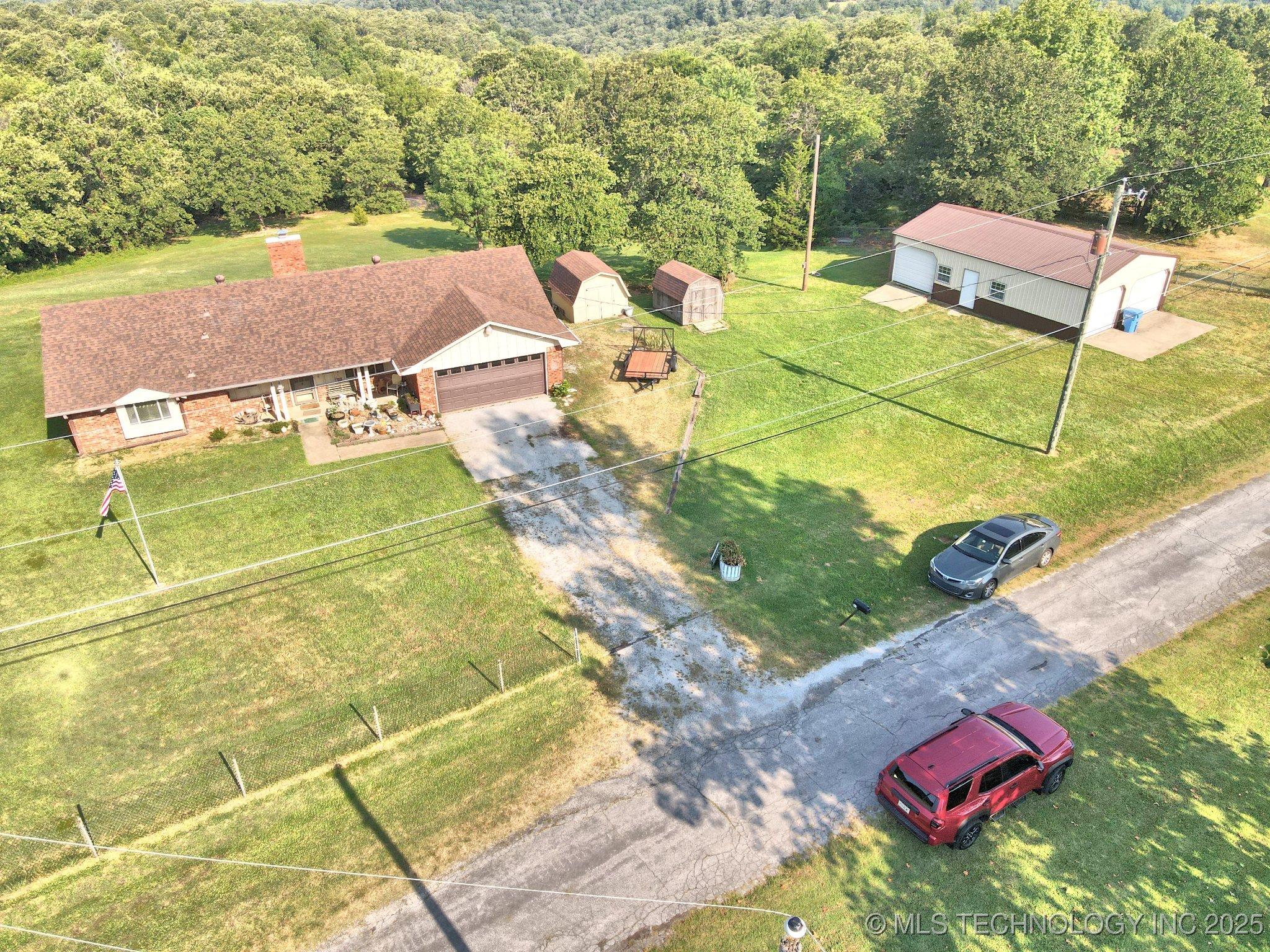 Image 3: Overhead Front of House & Workshop