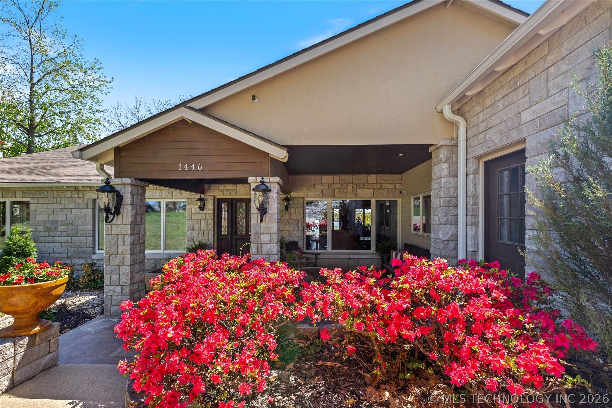 Image 2: Front entry of main house