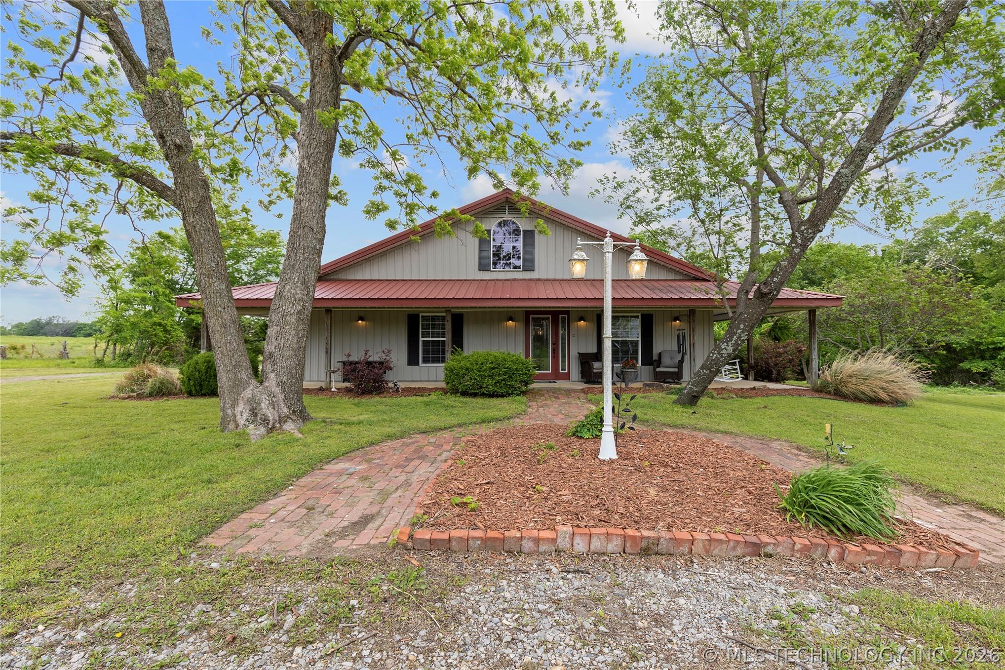 Image 1: Front porch entry