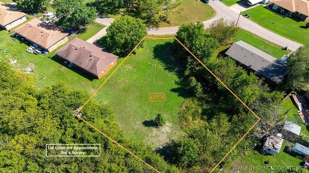 Image 2: Lot 2 lines are approximate. Not a survey.