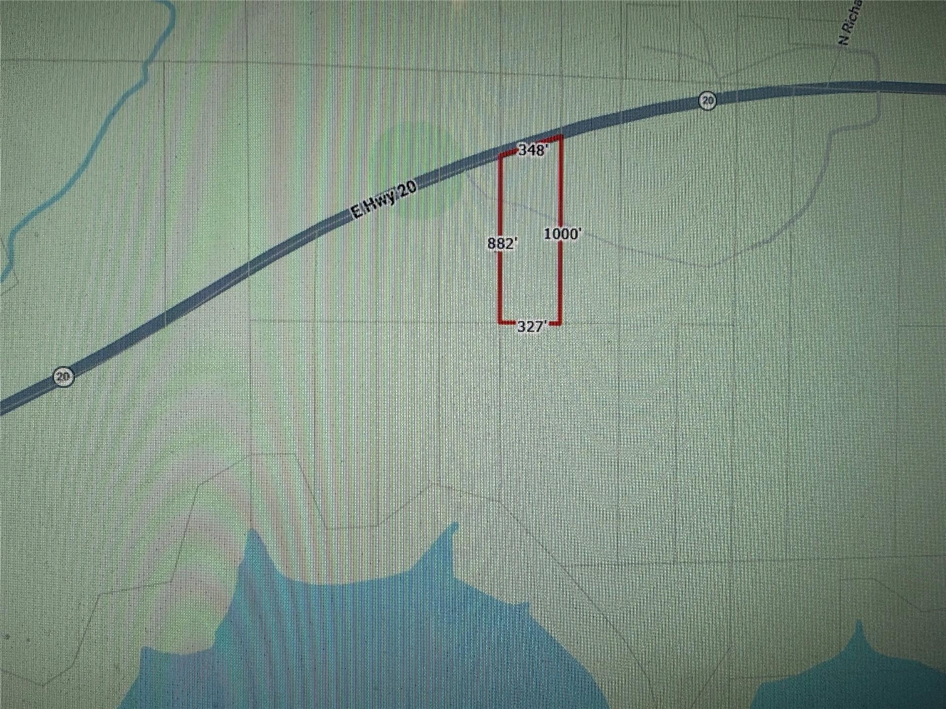 Image 4: Property Survey. Illustrating the boundaries and d