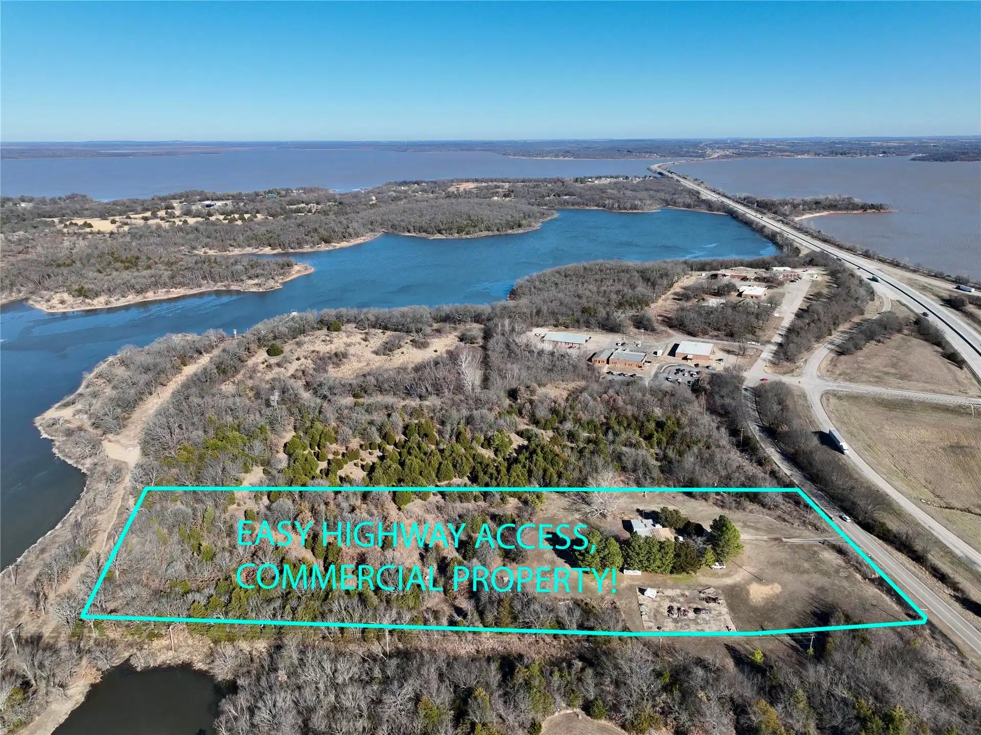 Image 1: CHECK OUT HOW CLOSE THE PROPERTY IS TO HWY 69 AND