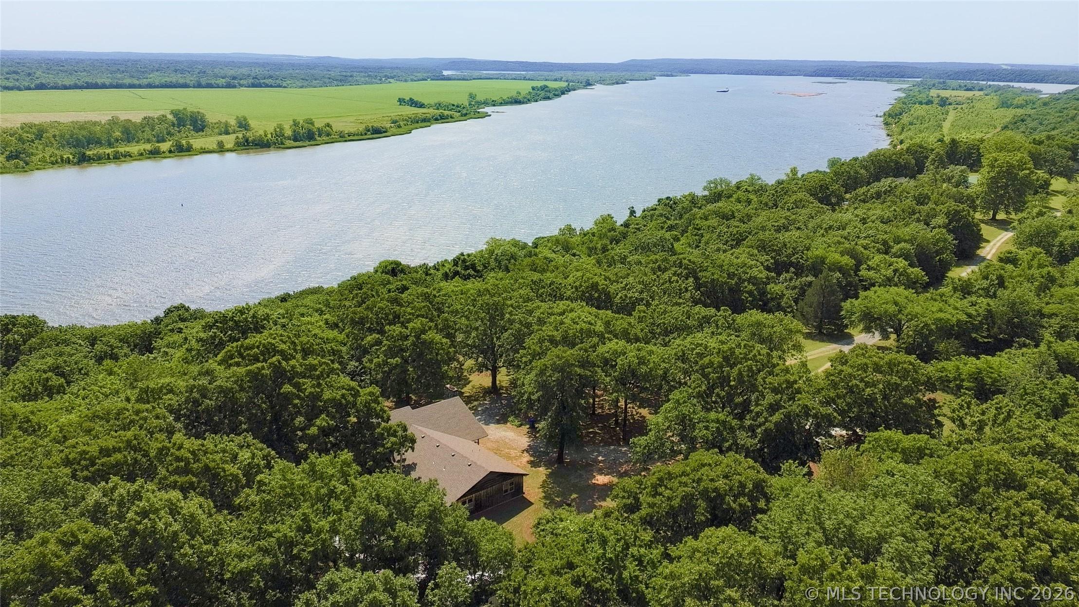 Image 2: Home has an amazing view of the Arkansas River