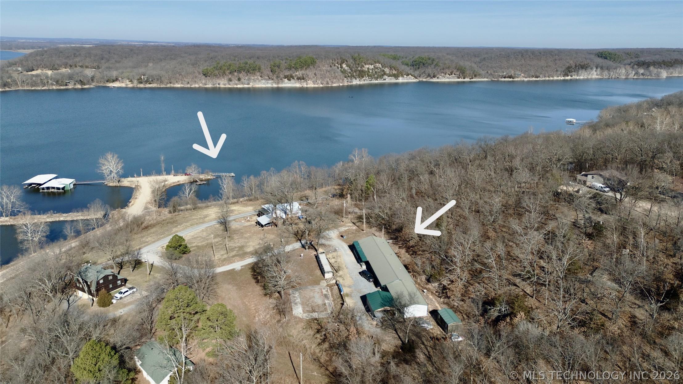Image 2: Swim dock & home