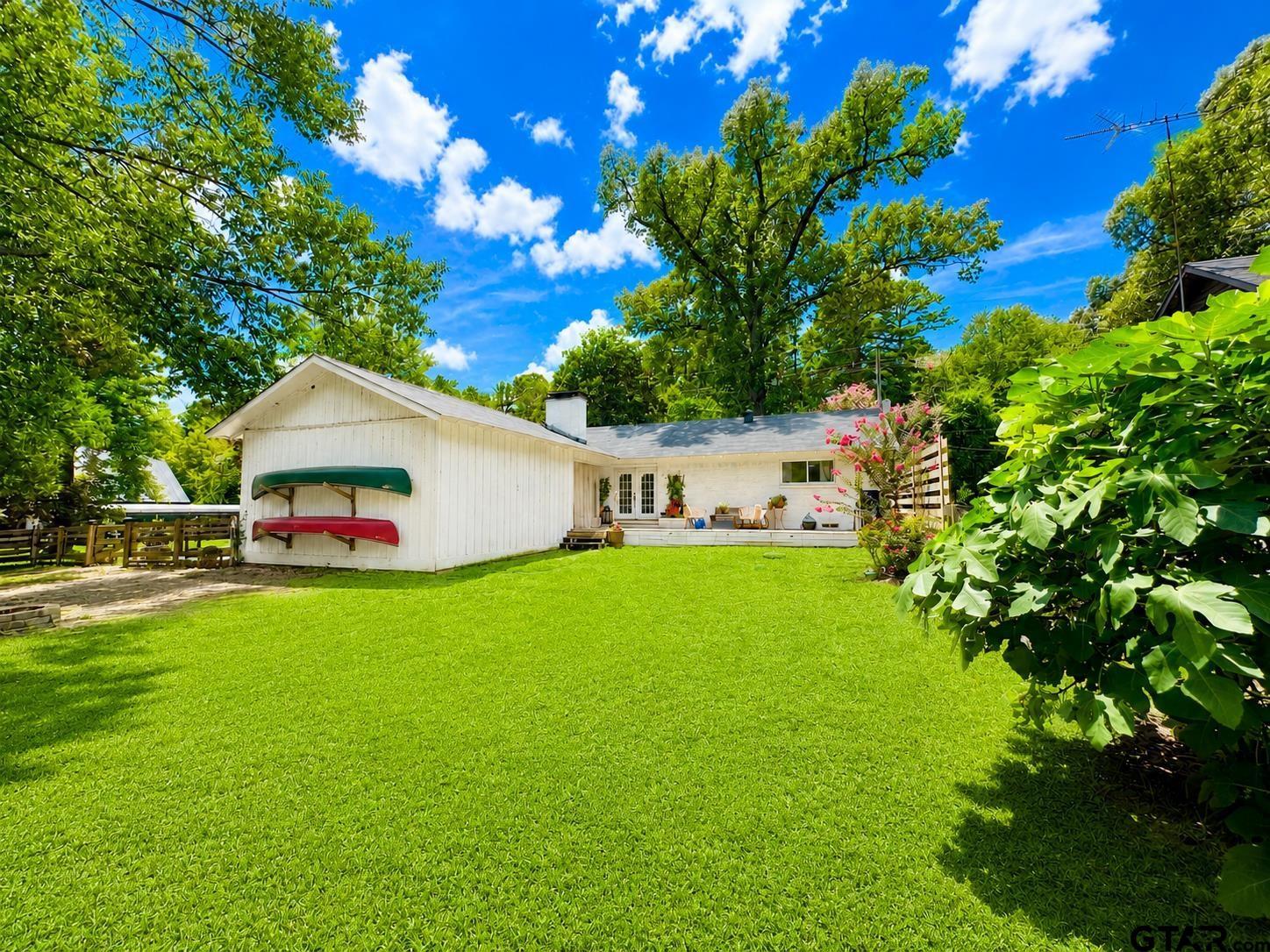 Image 1: Back yard view