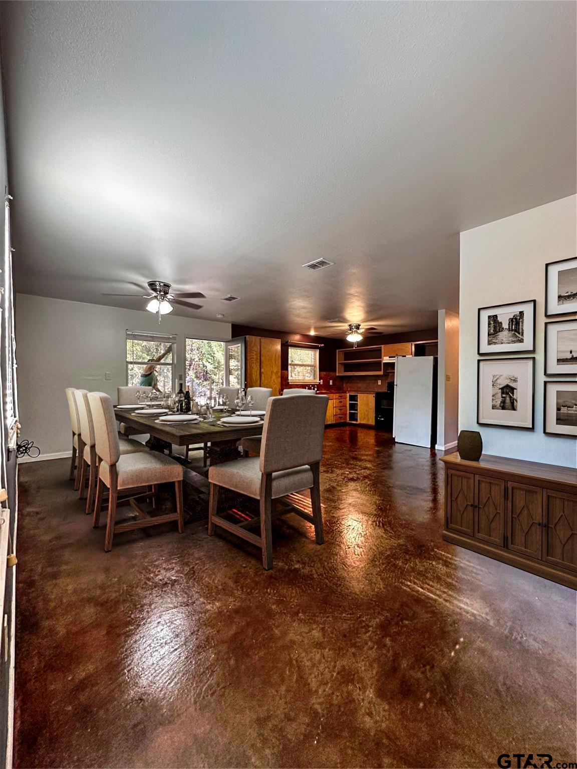 Image 1: Virtually Staged Dining Area