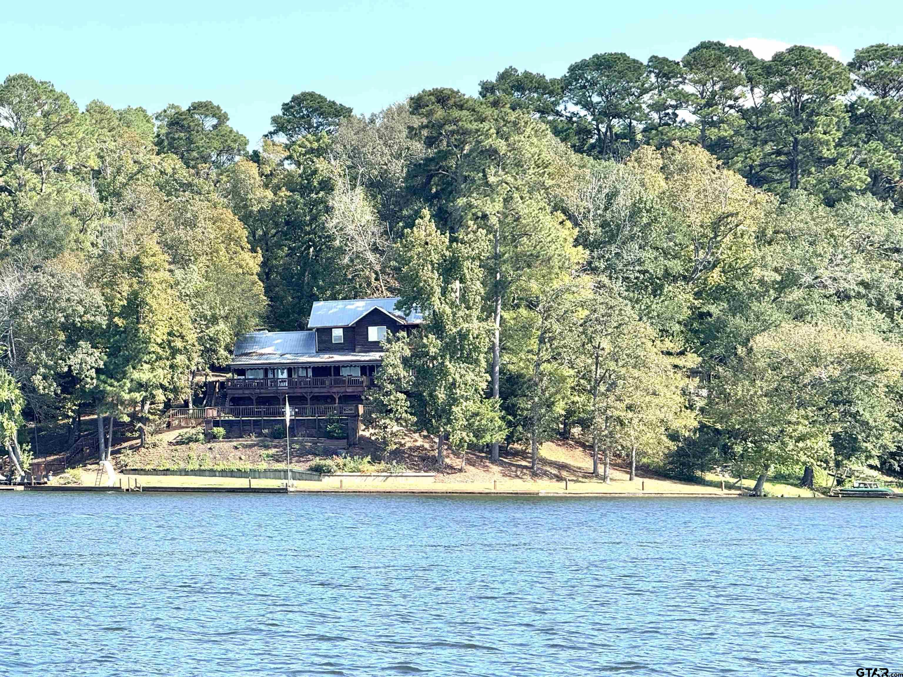 Image 0: Fall photo from lake