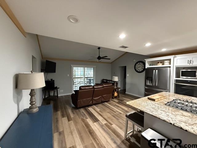 Image 2: Living room from kitchen